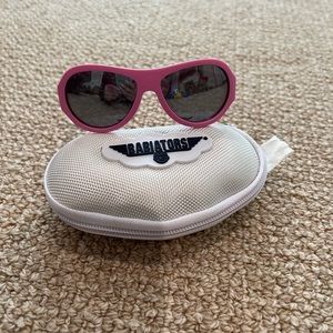 Babiators Pink Baby Girl polarized sunglasses 0-3 months